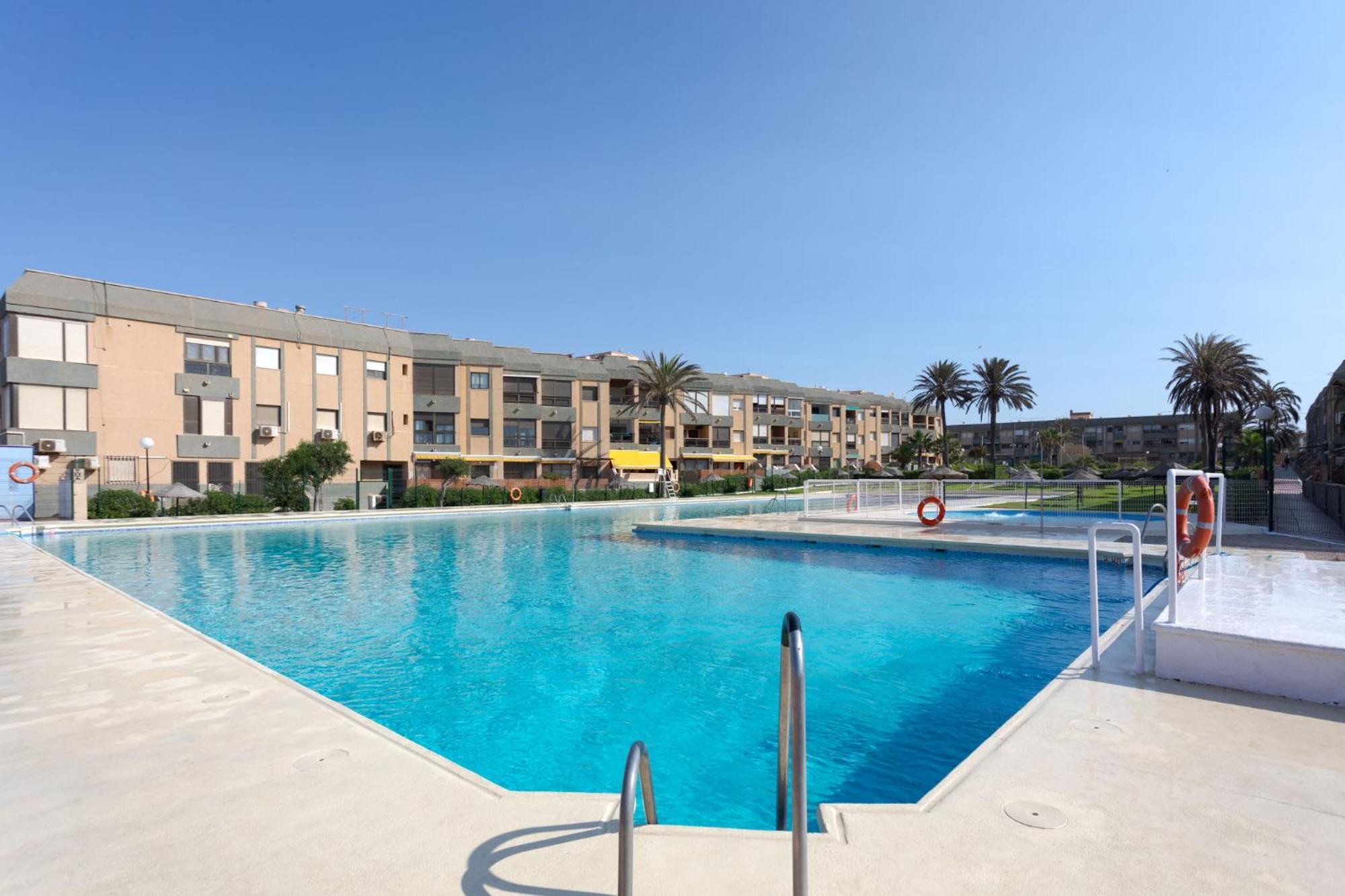 Loft primera línea playa, Cabo de Gata, Wifi Apartamento Retamar  Exterior foto
